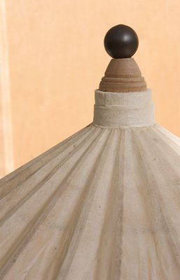 Detail at the top of the shade.