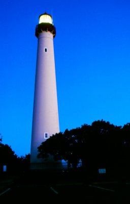Cape May Lighthouse at Dusk