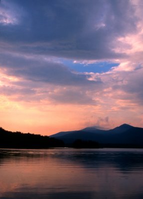 Vermont Sunset at Chittenden Reservoir