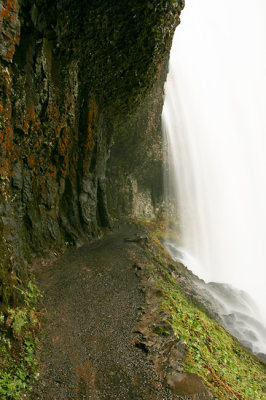 Behind Middle North Falls