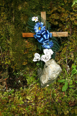 Memorial at Evergreen Falls