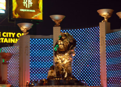 The MGM Lion.