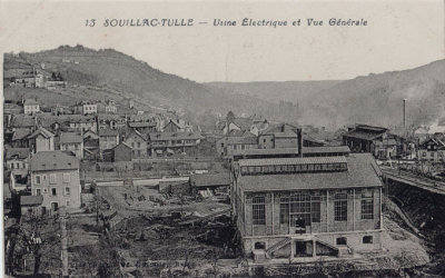 Souillac-Tulle - Usine Electrique et Vue Gnrale