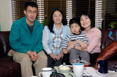 Nathaniel Helen with Jeannie and Harry