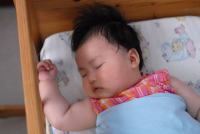 Sleeping Michelin Baby