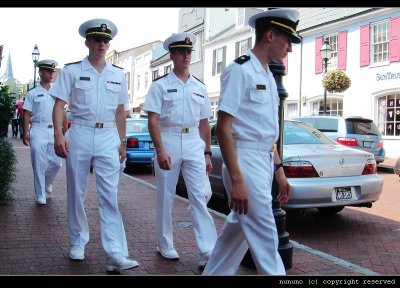 Students from U.S. Naval Academy