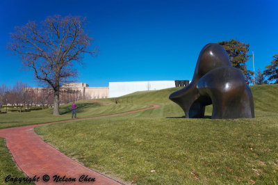 Sheep Piece by Henry Moore