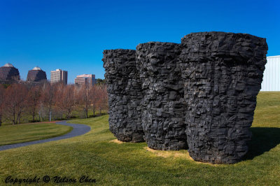 Three Bowls by Ursula von Rydingsvard