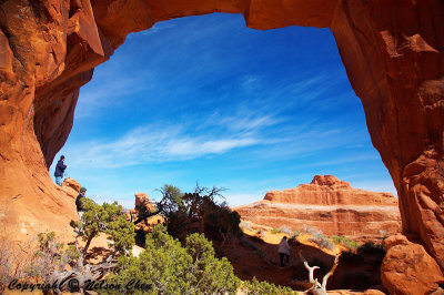 View from the Pine Tree Arch