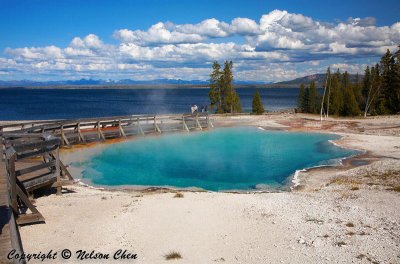 Black Pool - West Thumb Geyser Basin