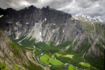 Trollveggen - view from Litlefjellet