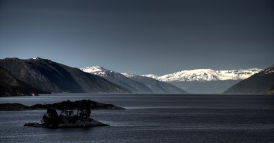 Sognefjord, 27th May, 11:00 pm