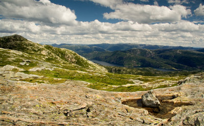 view from Husdalsfjellet