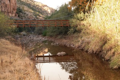 Suspension Bridge reflection