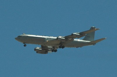 EC-135 - flying over China Lake, Californina