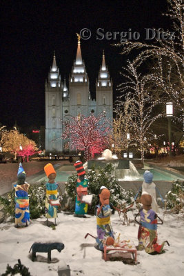 Christmas at Temple Square (Salt Lake City, Utah)