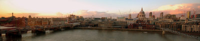 from the top of Tate Modern