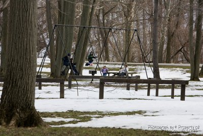 Rocky River Ice Jamb (March 01, 2007)