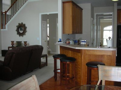 Dinette to Kitchen & Family Room