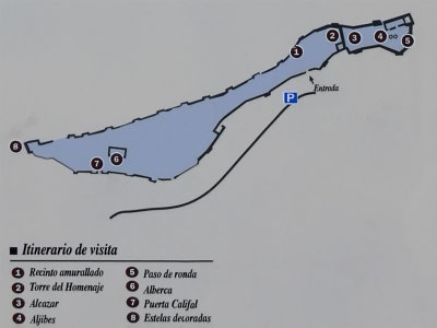 Mapa del castillo