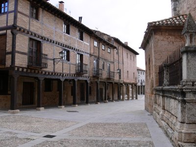 Casas porticadas de la calle Mayor