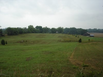 Roullet fields that the Irish Brigade charged through