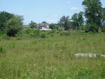 Zoom on the Trostle Farm