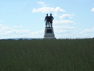 Fire Zouaves Monument, near the Peach Orchard