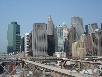 Downtown from the Brooklyn Bridge