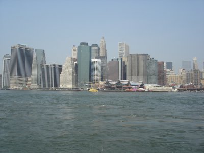 Downtown from the Ferry Landing in Brooklyn
