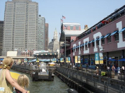 The Seaport Landing downtown