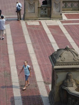 Sarah in Bethesda Terrace