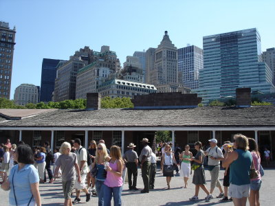 Inside Castle Garden (Fort Clinton), Battery Park