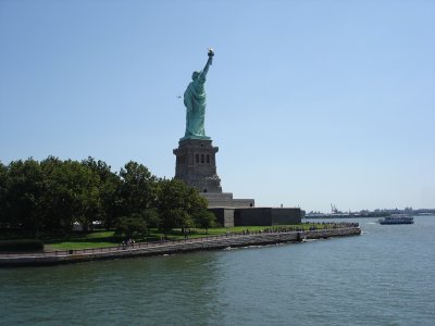 As we leave Liberty Island