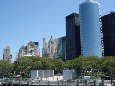 The WWII Memorial on the Battery