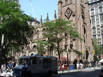 Trinity Church, ground level