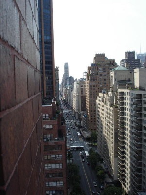 From our Hotel Room, looking West down 34th Street