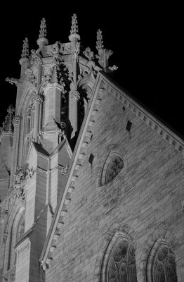 Christ Church at Night
