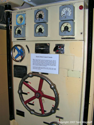 Submarine Soviet  Electric Motor Control Console