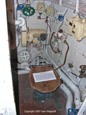 Submarine Soviet  Toilet Facilities