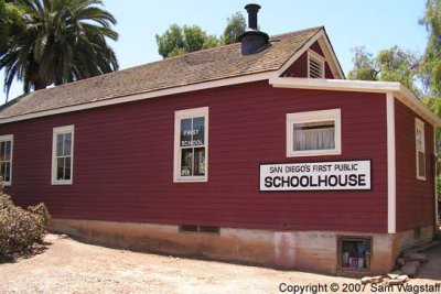San Diego's first public School House