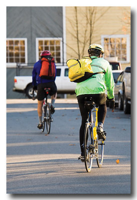 Bikers in Boothbay