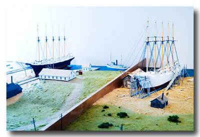 The museum chronicles the shipbuilding history of the state and area....
