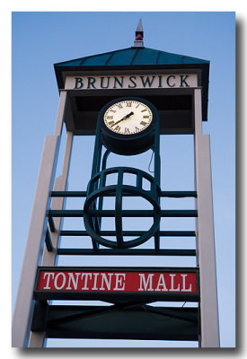 May 2: Brunswick with Edward on a spring evening....time...