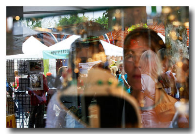 Street Fair Reflections