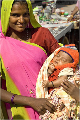 Mother and child-Bhuj