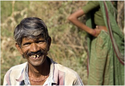 Laborer and his wife-Mandvi road