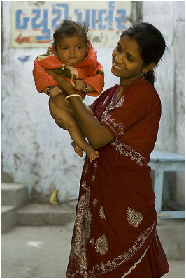 Mother and child-Mandvi