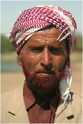 Muslim man-Bhirendiara (northern Kutch)