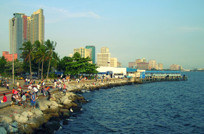 Manila Bay Area By Day